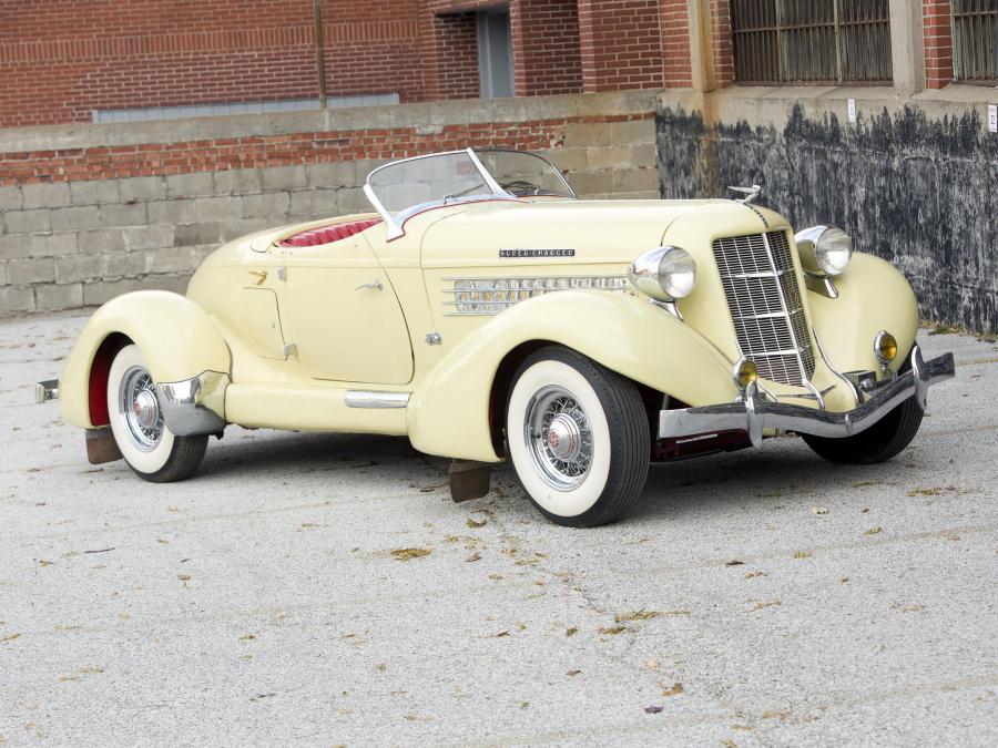  Auburn 852 SC Dual Ratio Speedster 1936 года  (фото 24 из 48)